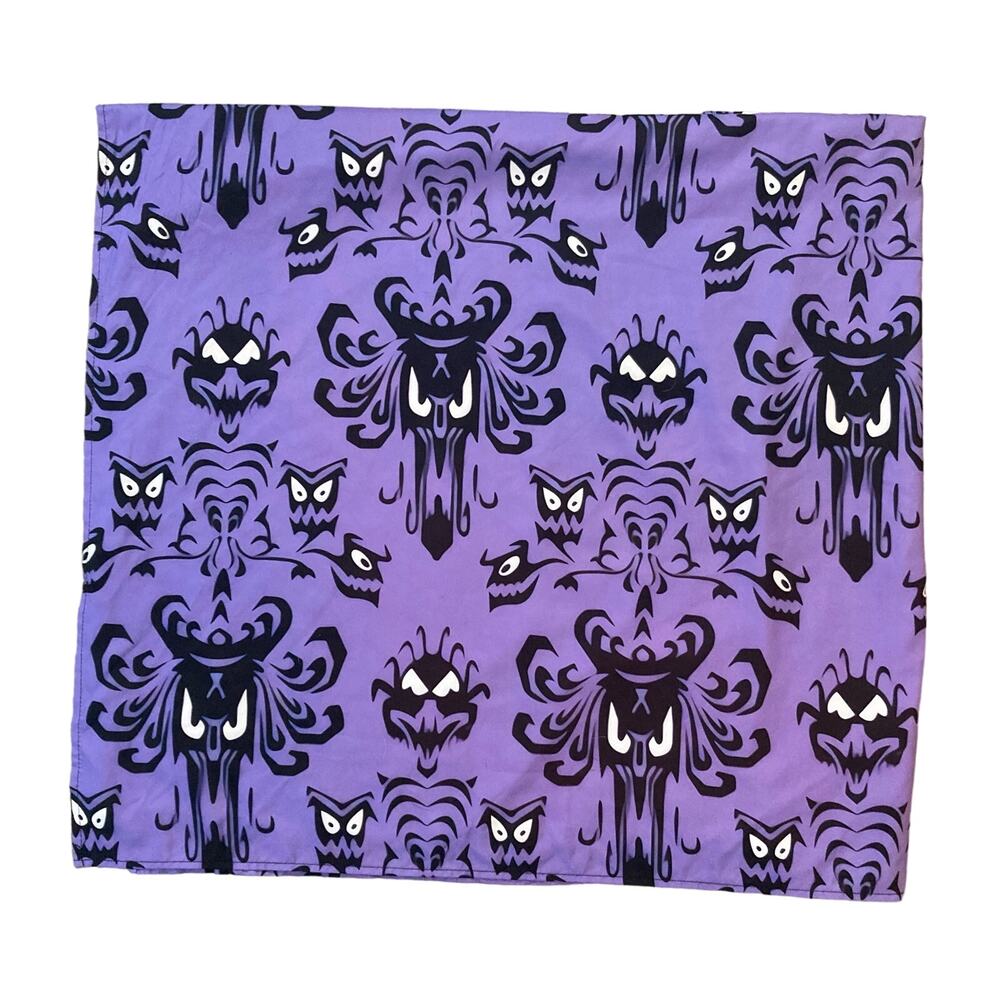 Disney Haunted Mansion Bed Sheet Twin Flat Decor Purple Kids Boys‎ Girls 60x88
